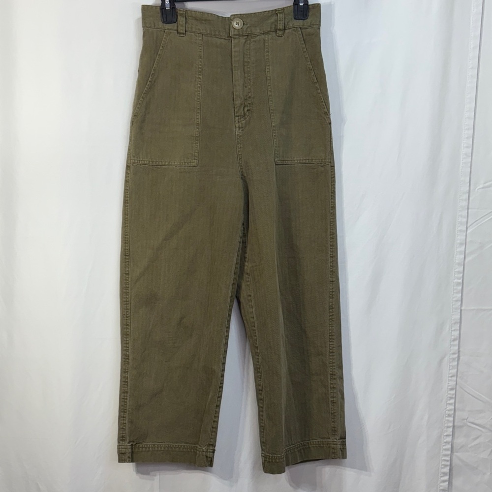 Free People Olive Green Pants
